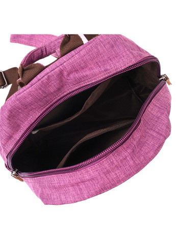 Красочный женский рюкзак из текстиля 22243 Фиолетовый Vintage (267948752)