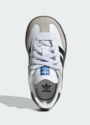 Белые всесезонные кроссовки samba og kids adidas