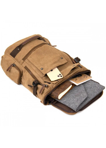Текстильный дорожный рюкзак унисекс 20664 Vintage (262523986)