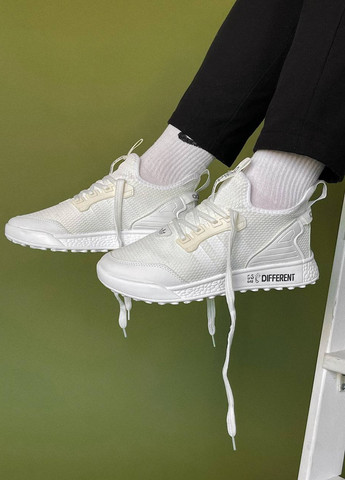 Білі Осінні кросівки для теплих днів No Brand