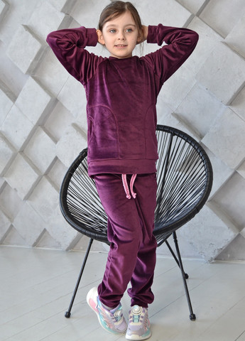 Велюровый детский спортивный костюм ZM (258019212)