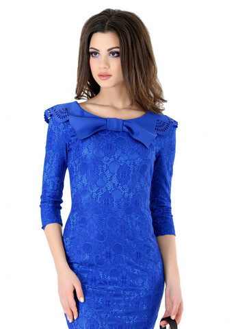 Синее сукнi норма сукня з гіпюром (ут000036970) Lemanta