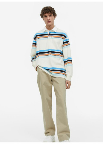 Белая повседневный рубашка H&M