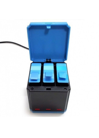 Набір акумуляторів потрійний зарядний пристрій з кабелем Type C для екшн камер GoPro Hero 11, 10, 9 Black (474911-Prob) Unbranded (260168587)