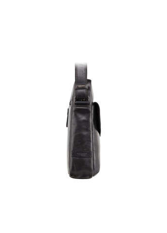 Мужская кожаная сумка с RFID защитой ML36 Vesper A5 (Black) Visconti (262086576)
