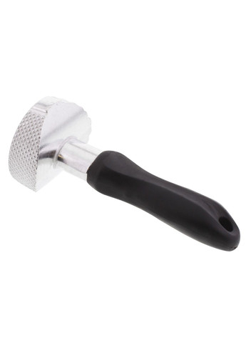 Молоток для відбивання м'яса алюмінієвий з силіконовою ручкою 16.5 см Kitchen Master (269340982)