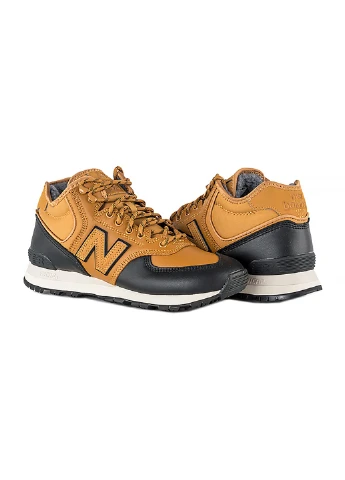 Коричневые зимние кроссовки 574н New Balance