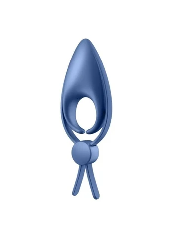 Ерекційне віброкільце ласо з регулюванням розміру Sniper Blue Satisfyer (277237492)