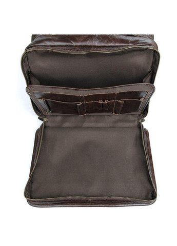 Мужская кожаная коричневая сумка jd7345c John McDee (266143761)