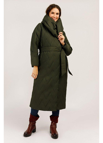Зеленая зимняя зимнее пальто w19-12018-507 Finn Flare