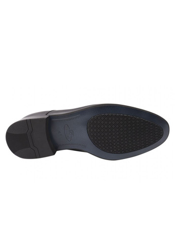 Туфлі чоловічі з натуральної шкіри, на низькому ходу, колір чорний, Brooman 852-21dt (257438202)