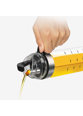 Диспенсер дозатор для олії оцту соусу скляна пляшка з автоматичним відкриттям 550 мл Kitchen Master (263513910)