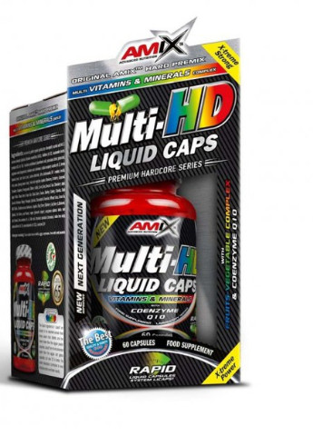 Multi-HD Liquid Caps 60 Caps Amix Nutrition (256724998)