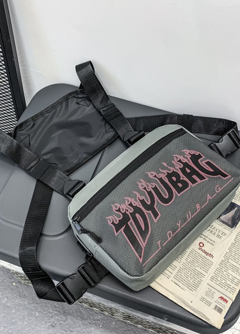 Нагрудна сумка 3025 TOYU BAG бронежилет сіра No Brand (276461929)