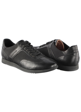 Черные демисезонные мужские кроссовки 78558 Cosottinni