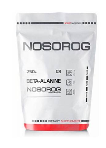 Beta-Alanine 250 g /83 servings/ Unflavored Nosorog Nutrition (256723668)
