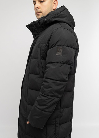Чорна зимня куртка чоловіча колір чорний цб-00220570 Kings Wind