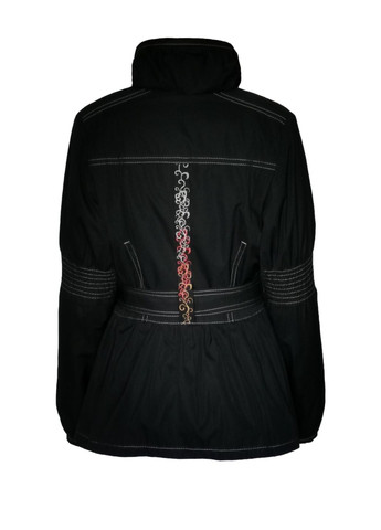 Чорна демісезонна куртка демісезонна жіноча Mila Nova
