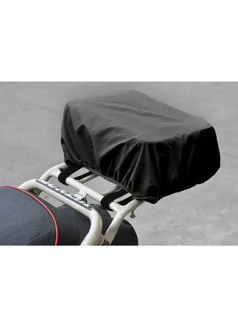 Велосипедная сумка велосумка быстросъемная на багажник велосипеда с чехлом дождевиком 29х16х11 см (474809-Prob) Черная Unbranded (259874279)