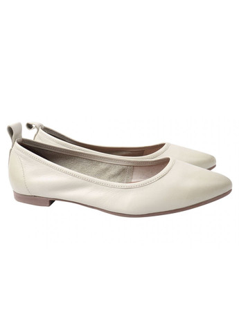 Туфлі жіночі з натуральної шкіри, на низькому ходу, колір сірий, Bueno 251-21dtb (257438108)