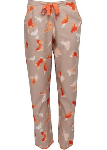 Бежевая всесезон женская пижама 9588-9589 кофта + брюки Cyberjammies Sage