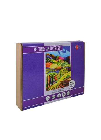 Набір для створення картини «Rainbow Mountains» колір різнокольоровий ЦБ-00205233 No Brand (259422036)