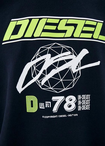 Свитшот Diesel - крой синий - (271046136)