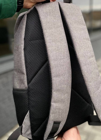 Міський сірий чоловічий рюкзак жіночий Town Style gray No Brand (258261916)