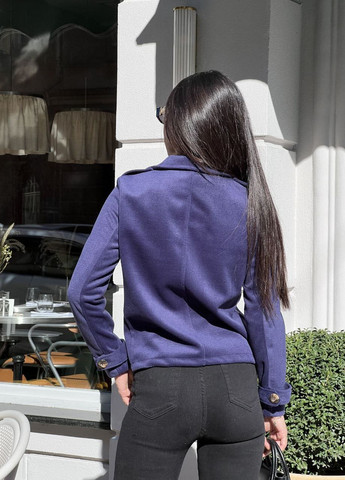 Темно-синее Повседневный полупальто пиджак LeVi