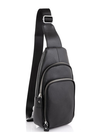 Шкіряний чорний слінг через плече A25F-5058A Tiding Bag (277963202)