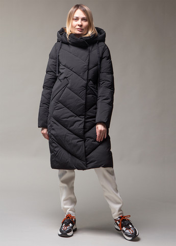 Чорний зимній Пуховик Towmy
