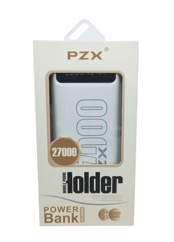 Power Bank 27000 mAh 2,1А PZX C165 внешний аккумулятор павербанк (павербанк) No Brand