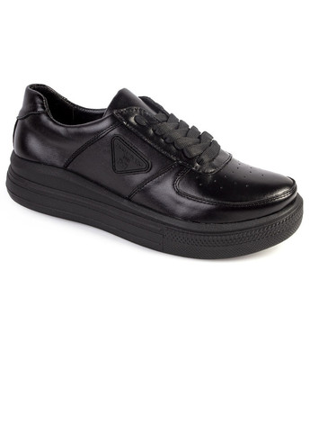 Черные демисезонные кроссовки женские бренда 8401384_(1) ModaMilano