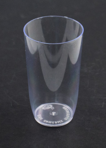 Склянка пластикова багаторазова 200 мл (полістирол) МЕД (274382591)