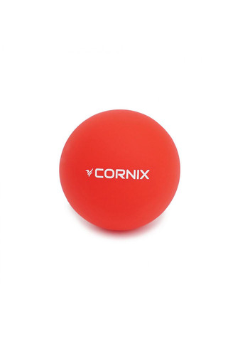 Массажный мяч Cornix Lacrosse Ball 6.3 см XR-0117 Red No Brand (260735669)
