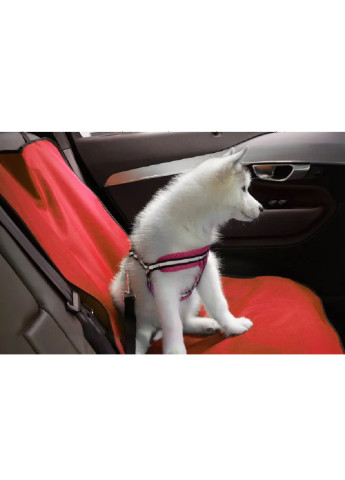 Автомобильный гамак накидка чехол на заднее сидение авто для перевозки животных собак кошек 134х132 см (473857-Prob) Коричневый Unbranded (256675431)