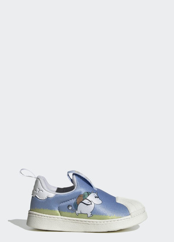 Синій всесезонні кросівки superstar 360 x moomin adidas