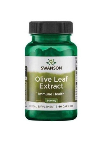 Olive Leaf Extract 500 mg 60 Caps Swanson (264295821)