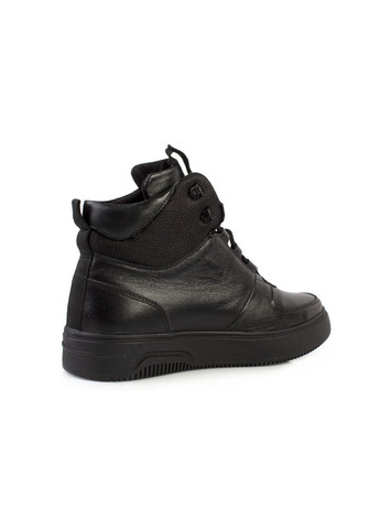 Черные зимние ботинки мужские бренда 9500932_(1) One Way