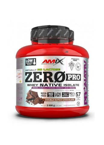 ZeroPro Protein 2000 g /57 servings/ Double Dutch Chocolate Amix Nutrition (258925342)