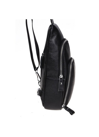 Шкіряний чоловічий рюкзак K15058-black Borsa Leather (266143122)