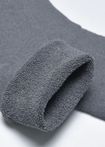Шкарпетки чоловічи медичні махрові сірого кольору без гумки розмру 41-45 Let's Shop (272976069)