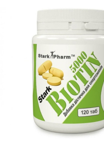 Biotin 5000 120 Tabs Stark Pharm (256722301)
