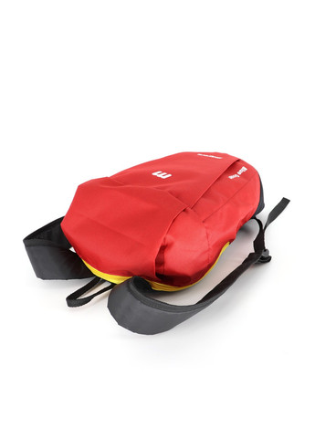 Яскравий спортивний дитячий рюкзак червоного кольора легкий з м'якими ручками для дівчинки та хлопчика No Brand (258591362)