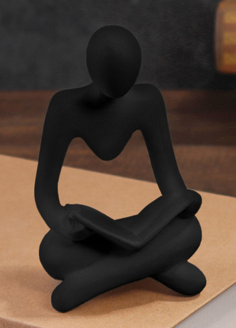 Статуетка декоративна "Мислитель з книгою", 7,5х6,5х12 см MVM (270935473)