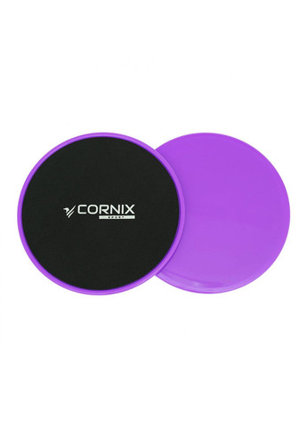 Диски-слайдери для ковзання (глайдингу) Cornix Sliding Disc 2 шт XR-0181 Purple No Brand (260735647)