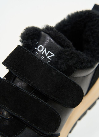 Черные зимние кроссовки 179566 Lonza