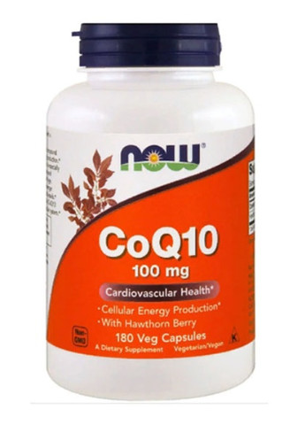 CoQ10 100 mg 180 Veg Caps Now Foods (256725229)