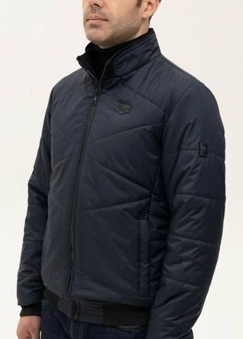 Темно-синяя демисезонная куртка мужская демисезонная большого размера SK