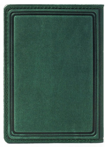 Шкіряна Обкладинка Для Паспорта, Закордонного паспорта Villini 002 Зелена Martec (259735338)